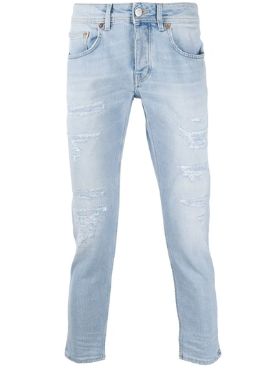 Haikure Cropped Jeans In Blue