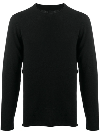 Transit Chevron Print Jumper In Black