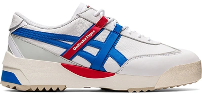 Pre-owned Onitsuka Tiger  Delegation Ex White Electric Blue In White/electric Blue