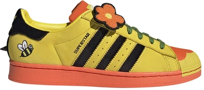 Pre-owned Adidas Originals  Superstar Melting Sadness Bee In Yellow/black/orange