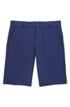 Vineyard Vines Kids' New Performance Breaker Shorts In Deep Cobalt