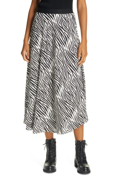 Birgitte Herskind Zebra Print Skirt