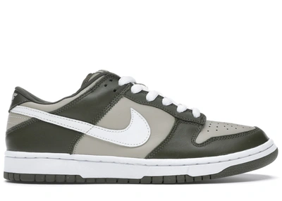 Pre-owned Nike  Dunk Low Light Stone In Light Stone/white-faded Olive