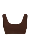 Aexae Women's Magnum Bikini Top In Brown