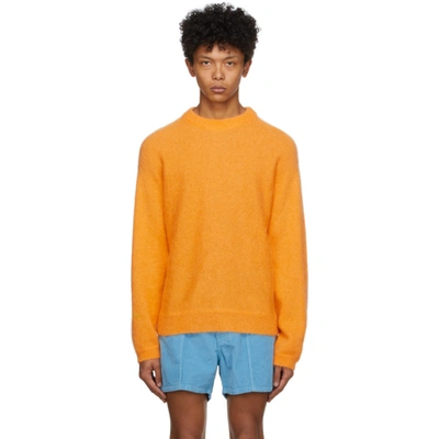 Erl Orange Alpaca & Mohair Sweater