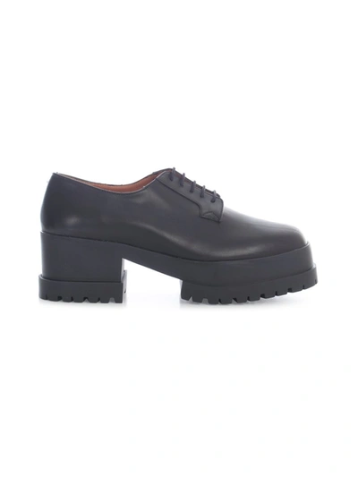 Robert Clergerie Wonnie Lace Up Shoes In Black