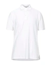 Fedeli Polo Shirts In White