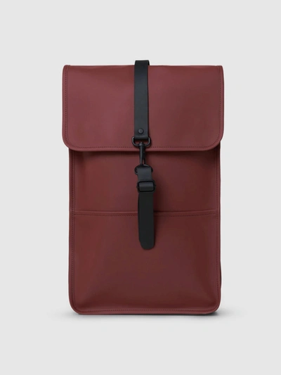 Rains Backpack In Red