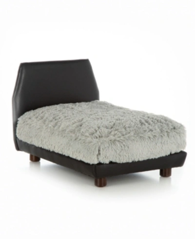 Club Nine Pets Mid-century Bed Collection Small Orthopedic Dog Bed In Grey
