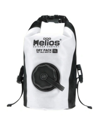 Dog Helios Grazer Waterproof Outdoor Travel Dry Food Dispenser Bag In White