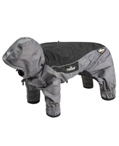 Dog Helios 'arctic Blast' Full Bodied Winter Dog Coat With Shark Tech In Black