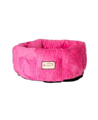 Armarkat Cat Bed And Warm Pet Cuddle Bed In Pink
