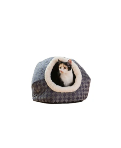 Armarkat Cuddle Cave Cat Bed In Blue