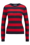 Hugo Boss - Slim Fit Sweater In Striped Virgin Wool - Patterned