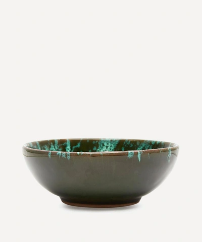 Emma Cerasulo Small Splatter Bowl In Green