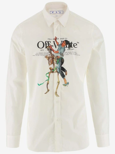 Off-white Off White Shirts In Bianco