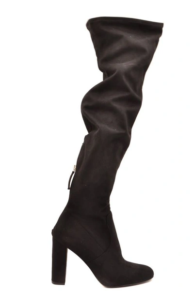 Steve Madden Women's Black Suede Boots