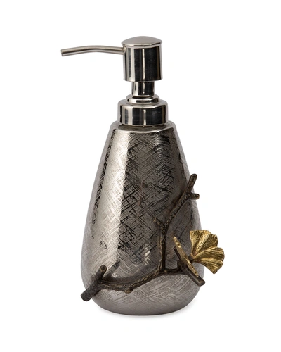 Michael Aram Butterfly Ginkgo Soap Dispenser In Silver