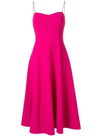 Rebecca Vallance Women's Natalia Flare Midi Dress In Pink