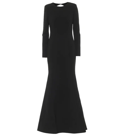 Rebecca Vallance Barbie L/s Gown Black