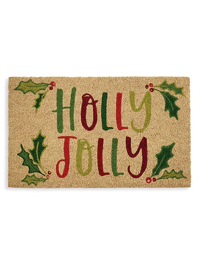 Design Imports Holly Jolly Doormat