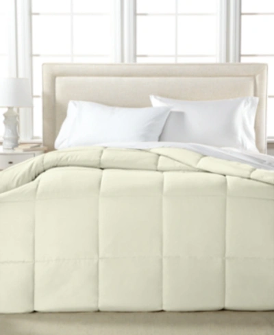Royal Luxe Color Hypoallergenic Down Alternative Light Warmth Microfiber Comforter, King, Exclusively At Macy's In Cream