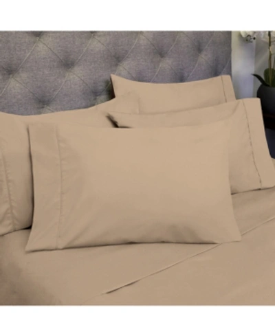 Sweet Home Collection Queen 6-pc Sheet Set Bedding In Taupe