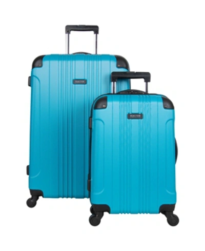 Kenneth Cole Reaction Out Of Bounds 2-pc Hardside Luggage Set In Teal