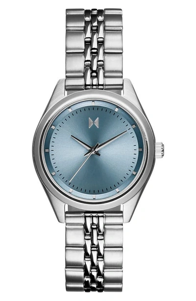 Mvmt Women's Rise Mini Stainless Steel Bracelet Watch 30mm In Silver