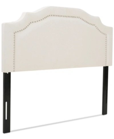 Noble House Hardel Adjustable Full/queen Headboard In Ivory