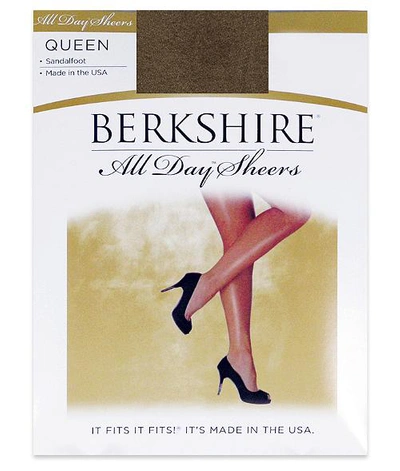 Berkshire Queen All Day Sheers Pantyhose In French Coffee