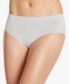 Jockey Smooth And Shine Seamfree Heathered Hipster Underwear 2187, Available In Extended Sizes In Grey Stargazer