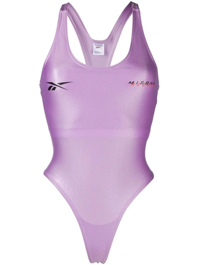 Reebok X Misbhv Swimsuit In Purple