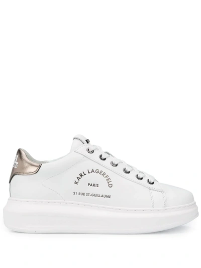 Karl Lagerfeld Kapri Maison Chunky-sole Sneakers In White