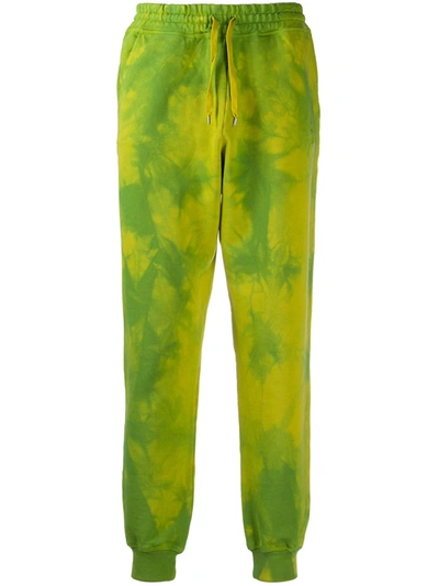 Vivienne Westwood Tie Dye-print Track Trousers In Green