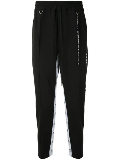 Mastermind Japan Rear Logo Track Trousers In Black
