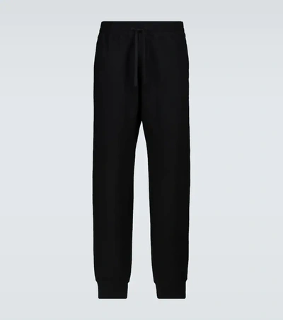 Tom Ford Knitted Cashmere Sweatpants In Black