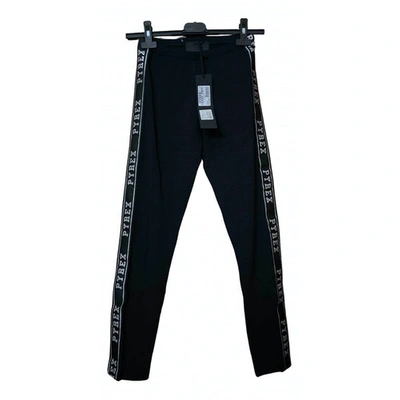 Pre-owned Pyrex Black Spandex Trousers