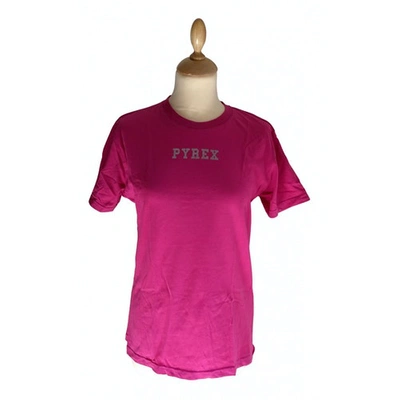 Pre-owned Pyrex Pink Cotton Top