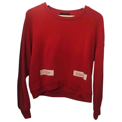 Pre-owned Pyrex Red Cotton Knitwear