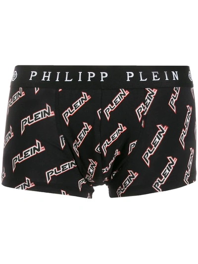 Philipp Plein Logo-print Pull-on Boxers In Black