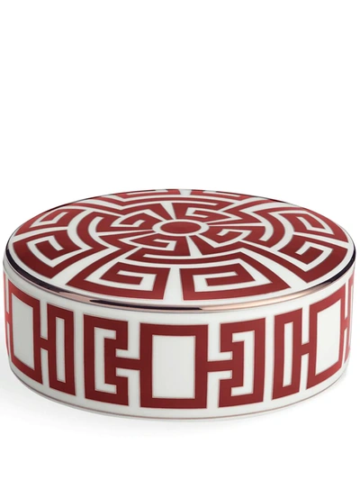 Richard Ginori Labirinto Trinket Box (13cm) In Red