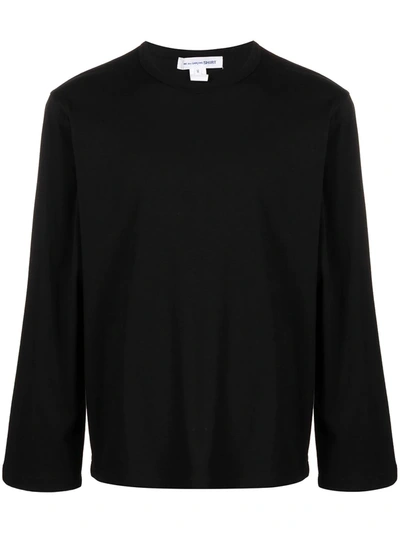 Comme Des Garçons Shirt Long-sleeve T-shirt In Black