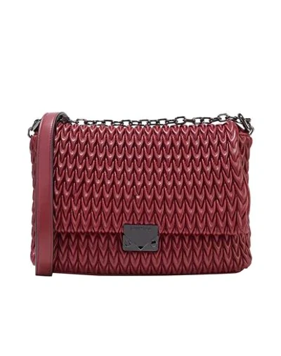 Emporio Armani Handbags In Garnet