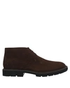 Tod's Ankle Boots In Brown