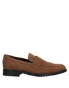 Tod's Loafers In Camel