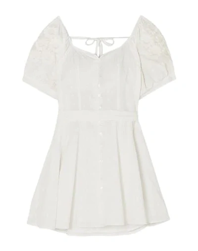 Innika Choo Short Dresses In White