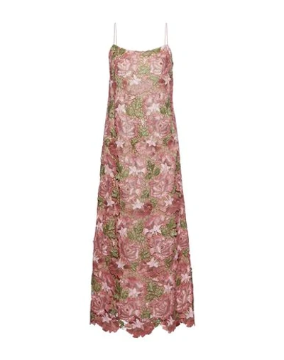 Anna Sui Long Dress In Pink