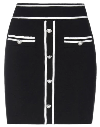 Maje Mini Skirt In Black