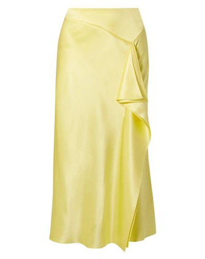 Cushnie 3/4 Length Skirts In Yellow